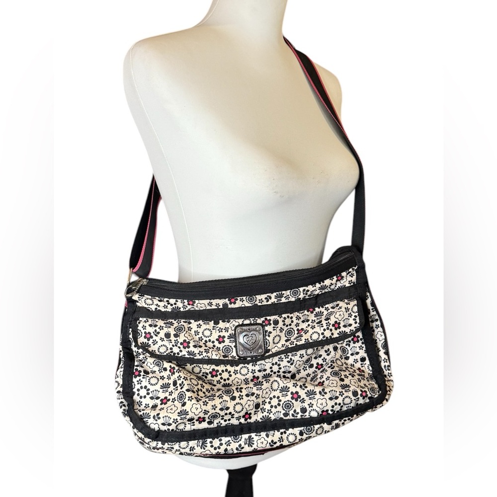 Brighton Day Tripper Crossbody Bag Travel Lightweight Expandable Ripstop